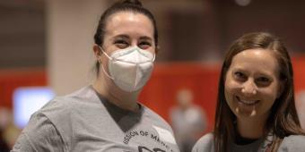 Volunteers at Mission of Mercy 2024