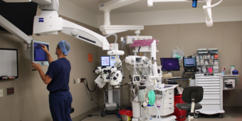 Andrew Williams, MD in an Operating Room