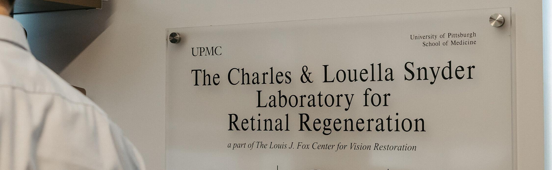 Charles & Louella Snyder Ocular Disease and Regeneration Laboratory