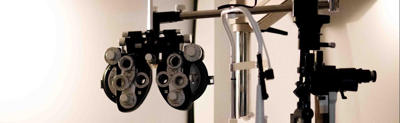 ophthalmoscope, used for an eye exam