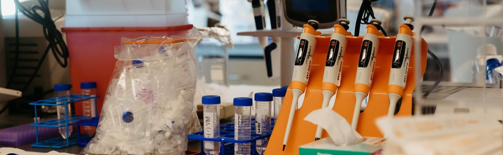 stock footage of a lab